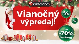 Euromarktsk  Vianočný výpredaj 2024 [upl. by Hcirdla]