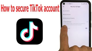 how to protect TikTok account and prevent hacking [upl. by Oralle]