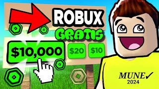 Rápido Consigue Robux GRATIS Nueva Alternativa 2024 🤯 [upl. by Sapphire]