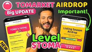 Tomarket Airdrop Big Update  Earn More TOMA  Tomarket Airdrop Listing Roadmap  Weekly Airdrop [upl. by Philana965]