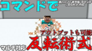 【マイクラ】コマンドで他人の治療も可能の「反転術式」作ってみた！ [upl. by Nadnarb446]