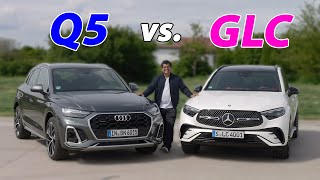 Mercedes GLC vs Audi Q5 SUV comparison REVIEW [upl. by Hildegarde]