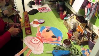 8 2 foot Lalaloopsy Centerpieces DIY [upl. by Riehl]