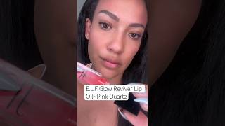 ELF Glow Reviver Lip Oil  Lip Combo of the Day gxvebeauty elfcosmetics drugstoremakeup lippie [upl. by Norda]