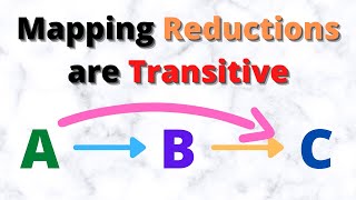 Mapping Reductions are Transitive [upl. by Damha]