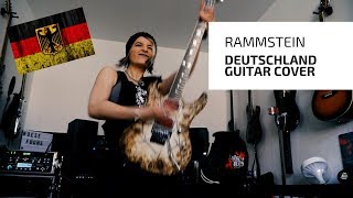 Rammstein  Deutschland Guitar Cover 4K  MULTICAMERA [upl. by Evey]