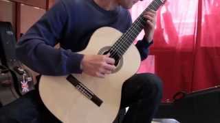 JCastelluccia Luthier  Guitare classique modèle E2 [upl. by Otinauj658]