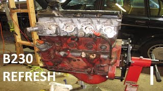 Volvo B230 Engine Refresh Part One Cleaning and Disassembly Project Black Brick [upl. by Macfarlane964]