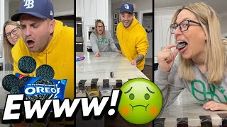 OREO Roll Challenge with Gross Condiments Hilarious [upl. by Marceau157]