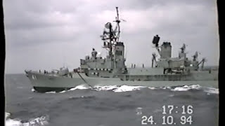 HMAS Westralia amp Brisbane RAS UNREP accident Houston we have a problem [upl. by Olga]