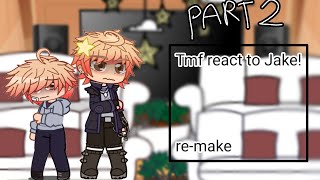 Tmf react to Jake remake 22  tmf  the music freaks  jake  gacha  gacha club [upl. by Sible445]