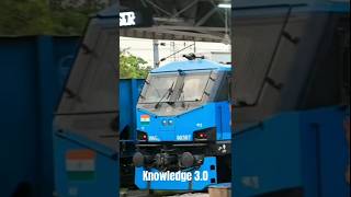 WAP7 Locomotive is Powerful or not indianrailways shorts [upl. by Yelsnia]