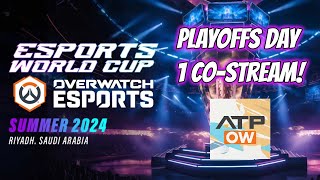 OW Esports World Cup Playoffs Day 1 CoStream w stream mods cohosts [upl. by Armitage54]