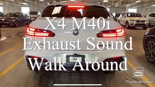 2020 BMW X4 M40i Over 380HP Inline 6 Ultimate Exhaust Sound [upl. by Iahc926]