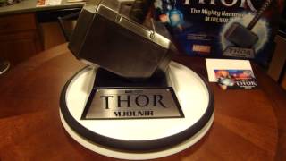 Thor Hammer Mjolnir Movie Replica by Museum Replicas Limited [upl. by Schroer]