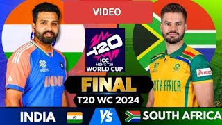 ICC T20 World Cup 2024  India vs South Africa Full Highlights 2024 IND VS SA FINAL 2024 Highlight [upl. by Lenoel]