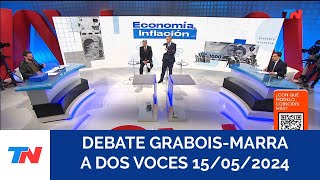 DEBATE GRABOISMARRA A DOS VOCES Programa completo del 15052024 [upl. by Emina]