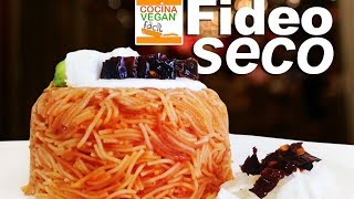 Fideo seco  Cocina Vegan Fácil [upl. by Asum]