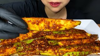 ASMR Spicy Natural Mango Salad Mukbang Mango  EXTREME CRUNCH [upl. by Varin]