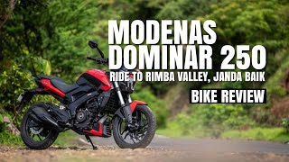 MODENAS DOMINAR 250 Ride to RIMBA VALLEY Janda Baik PAHANG [upl. by Kadner]