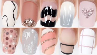 300 EASY NAIL IDEAS  HUGE nail art compilation satisfying nail designs [upl. by Hsemar842]