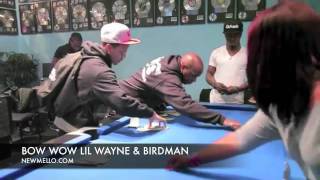 BOW WOW LIL WAYNE amp BIRDMAN GAMBLING [upl. by Tirb]