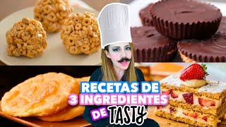 RECETAS DE 3 INGREDIENTES  MAIRE VS EL INTERNET [upl. by Agathy]