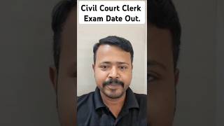 Bihar Civil Court Clerk Exam Date Out civilcourt students examdate exam bihar courtexam [upl. by Drofnats905]