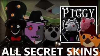 PIGGY HOW TO GET ALL SECRET SKINS FREE [upl. by Thornburg]