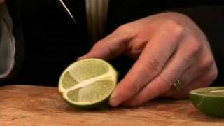 How to Cut a Perfect Lime Wedge  CHOW Tip [upl. by Nomael]