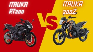 ITALIKA RT200 vs ITALIKA 200Z  Cual es Mejor [upl. by Dej]