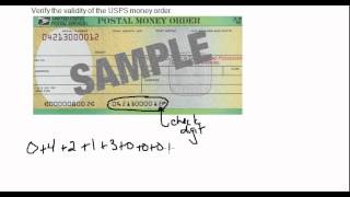 Validity of a USPS Money Order [upl. by Lahey]