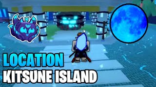 NEW Kitsune Island Location FULL Guide  Update 21 Blox Fruits [upl. by Hulen]