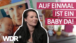 „Plötzlich hatte ich ein Kind im Arm“ Janina wusste nicht dass sie schwanger ist  Frau TV  WDR [upl. by Paver]