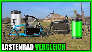 Elektrisches Lastenrad vs Normales Lastenrad  Cube Cargo Hybrid vs Bullitt [upl. by Gurias392]