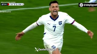 Switzerland vs Serbia  11  Highlights  UEFA Nations League 2024 [upl. by Niels]