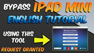 Bypass iPAD mini using Sliver Tool [upl. by Melise]