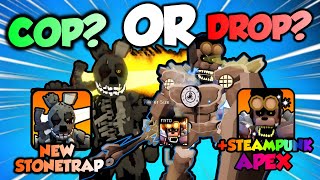 NEW APEX AND STONETRAP UNIT WORTH IT Roblox Fnaf Td [upl. by Armando]