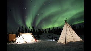 Yellowknife and the Northern Lights [upl. by Anekahs]