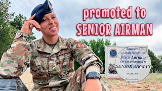 I GOT PROMOTED  How To Get Senior Airman Below The Zone In The AIR FORCE BTZ  Brice Larimer [upl. by Hpseoj]