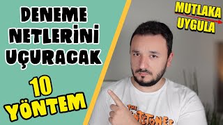 Deneme Netlerini UÇURACAK 10 Yöntem ❗️ [upl. by Philine204]