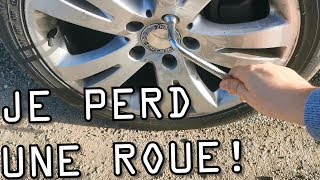 😰 Je PERD une ROUE en roulant  😱 Sur ma MERCEDES VAM vlog mercedes w204 [upl. by Hippel84]