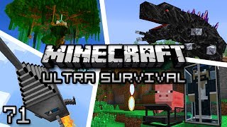 Minecraft Ultra Modded Survival Ep 71  EARTH GUARDIAN BOSS [upl. by Atyekram]