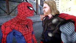 Spiderman vs Thor  EPIC spider man [upl. by Iccir425]