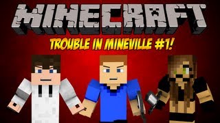 Minecraft Trouble in Mineville  1 Who CAN YOU TRUST ft Grape and Kricken [upl. by Dempstor]