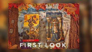 Tarot of Traditions  First Look and My Opinion [upl. by Atalaya]