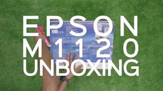 EPSON M1120 Unboxing [upl. by Killie334]