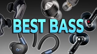 Top 10 Earbuds for BASS HEADS in 2024 [upl. by Jr]