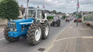 Bradley’s Corner Vintage Tractor Run 2024 [upl. by Saqaw]