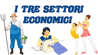 👨🏼‍🌾👨🏼‍🏭👩🏻‍🏫 Attività Lavorative e SETTORI ECONOMICI o Produttivi  Geografia 📚🌍 [upl. by Helfant]